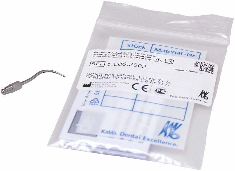 SONICflex cariex TC Spitze Form 71A, Kugel 1,0 mm, mit Verpackung.