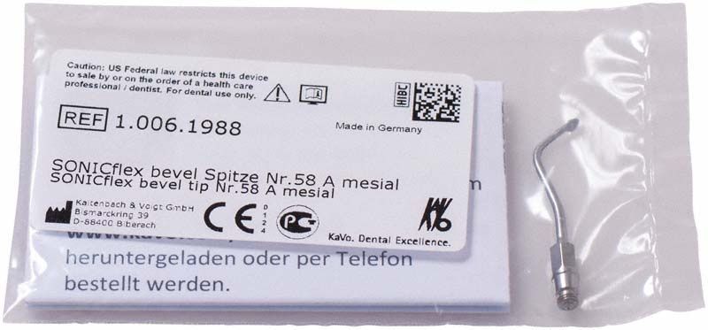 SONICflex bevel Spitze Form 58A mesial in Originalverpackung.