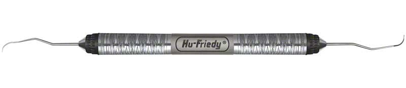 Doppelendige Sonden Griff 31 - Figur EX9/TU17 aus Metall mit geriffelten Griff.