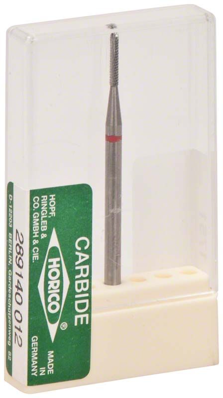 Hartmetallfräser 289 140 012 in transparenter Kunststoffverpackung.