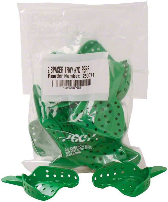 Grüne COE® Einweglöffel im 12er-Pack, Modell #7D, in Plastikverpackung.