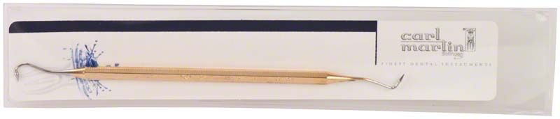 PolyFill® Kompositinstrument mit zwei feinen Enden in Verpackung.