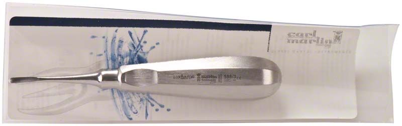 Luxationsinstrument Figur 3, 3,0mm, gebogen im Blisterpack.