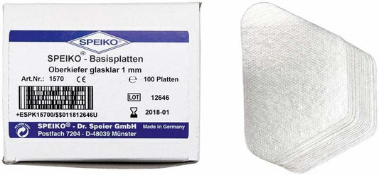 Image of Basisplatten glasklar OK 1mm 100er