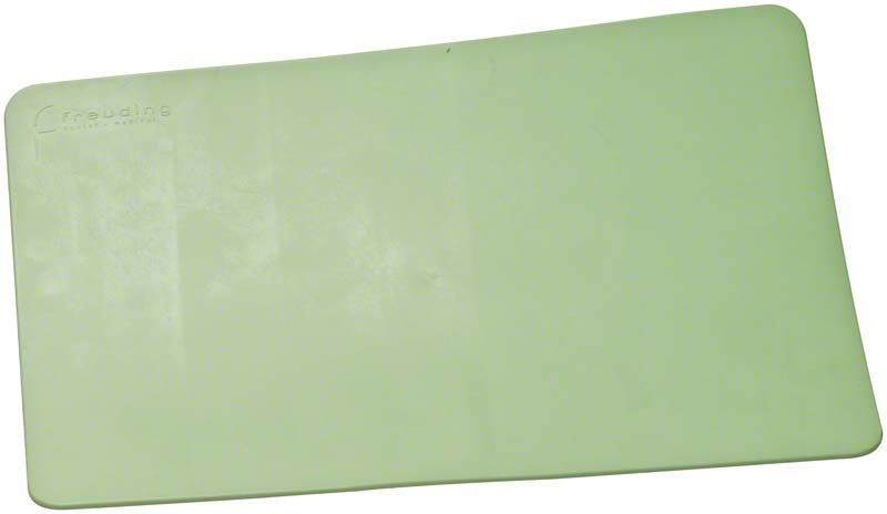 Grüne Arbeitsplatzauflage für den dentalen Bereich.