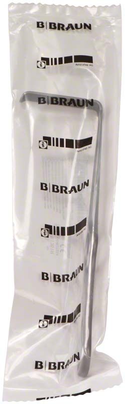 Steriler Wundhaken KOCHER-LANGENBECK in Originalverpackung von B. Braun.