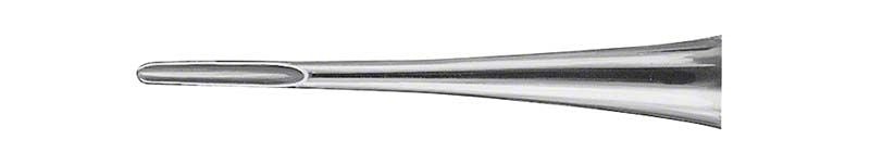 Wurzelheber n. BEIN 3mm mit rundem vorderen Ende in Nahaufnahme.