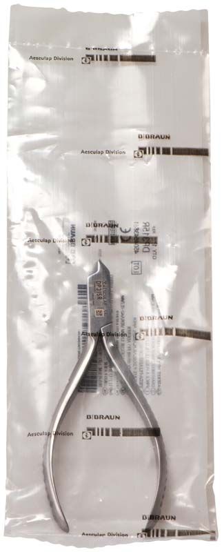 Dreifingerzange ADERER 12cm in steriler Verpackung.