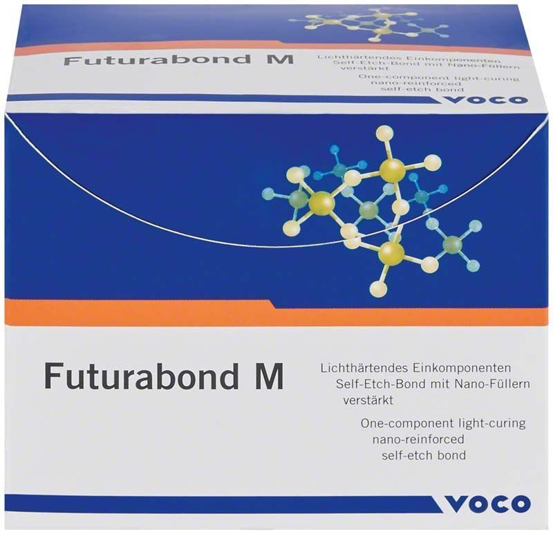 Futurabond M Verpackung mit Nano-Füllern verstärktem Self-Etch-Bond von Voco.