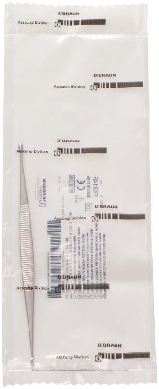 Steriler scharfer Löffel von Williger in Einzelverpackung.