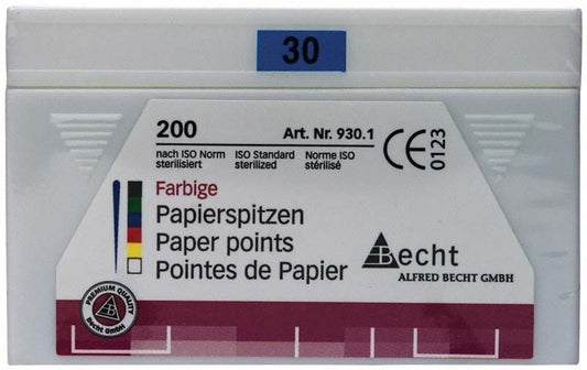 Image of Papierspitzen color Gr. 030 blau 200er