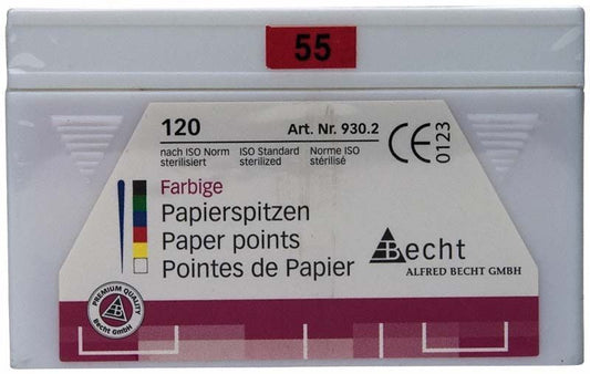Image of Papierspitzen color Gr. 055 rot 120er