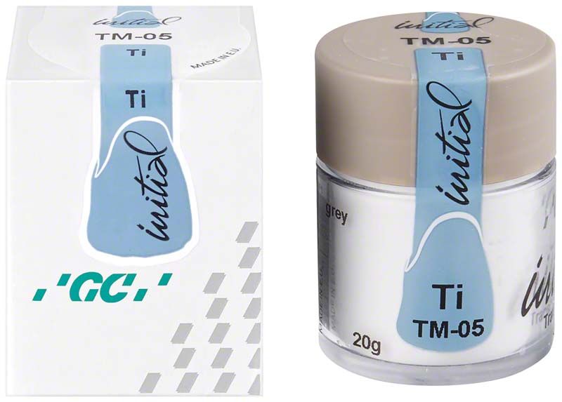 Transparenter Ti Translucent Modifier TM-05 in 20g Glasbehälter mit Verpackung.