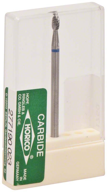Hartmetallfräser 277 190 023 in transparenter Verpackung.