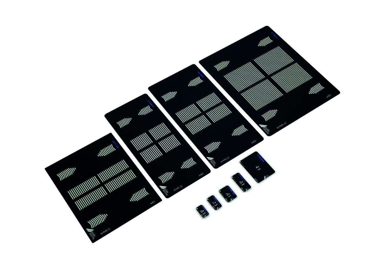 VistaScan View Speicherfolien 24 x 30cm für Cephalometrie in schwarzer Farbe.