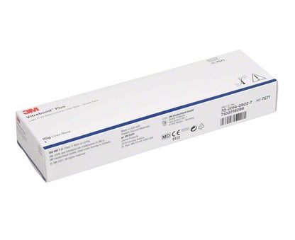 3M™ Vitrebond™ Plus Clicker-Verpackung mit Produktinformationen und Barcode.