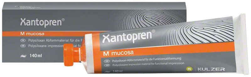 Xantopren M Mucosa Tube 140ml mit Verpackung von Kulzer