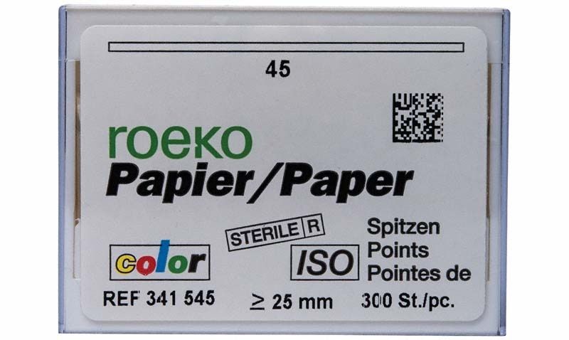 Image of ROEKO Papierspitzen color Vorratspackung Gr. 045 weiß