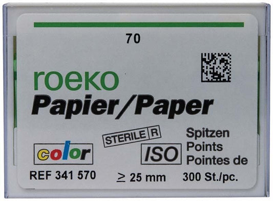 Image of ROEKO Papierspitzen color Vorratspackung Gr. 070 grün