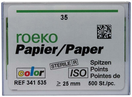 Image of ROEKO Papierspitzen color Vorratspackung Gr. 035 grün