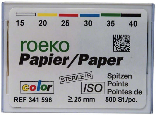 Image of ROEKO Papierspitzen color Vorratspackung Gr. 015-040 sortiert