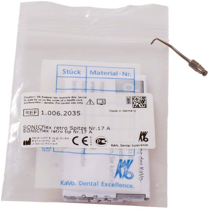 Sonicflex Retro Spitze Nr. 17A rechts in Originalverpackung.