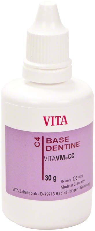 VITAVM®CC BASE DENTINE Flasche, 30g, C4, VITA Zahnfabrik.