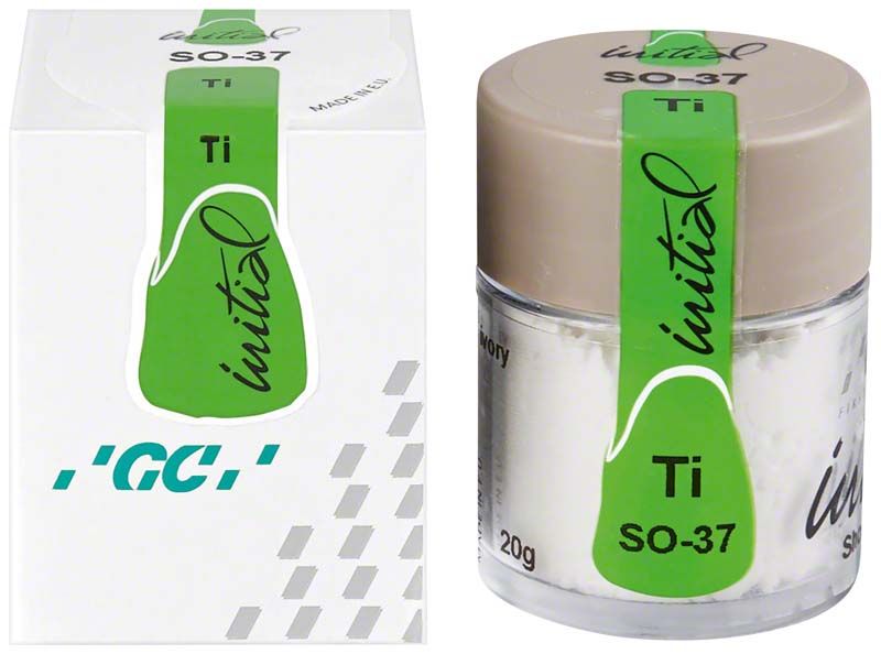 GC Initial Ti Shoulder Opaque SO-37 in Originalverpackung und Dose