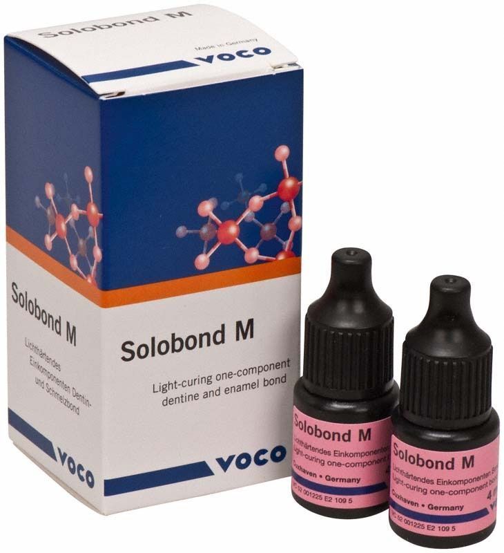 Solobond M Refill Packung mit zwei Flaschen à 4 ml von Voco.