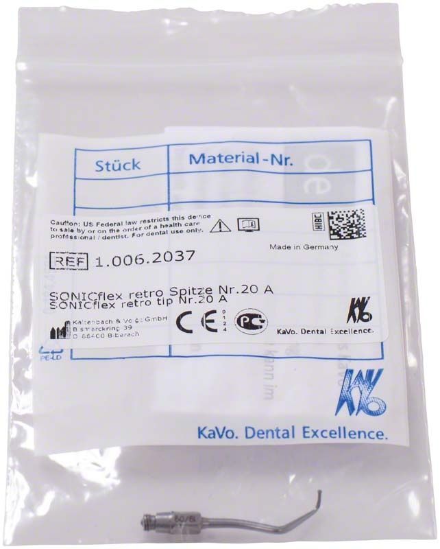 Verpackte SONICflex retro Spitze Nr.20 A von KaVo.