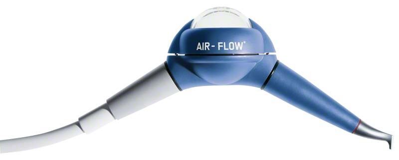AIRFLOW® handy 2+ Sirona blau Pulverstrahlgerät für Zahnreinigung.
