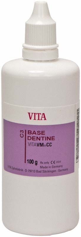 Flasche mit VITAVM®CC BASE DENTINE VITA classical A1-D4® 100g - C3.
