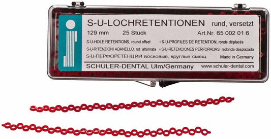 Image of S-U-Lochretentionen rund versetzt