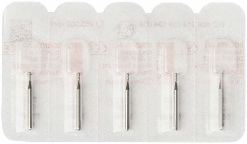 Diamant FG 830 008 Schleifinstrumente in Blisterverpackung.
