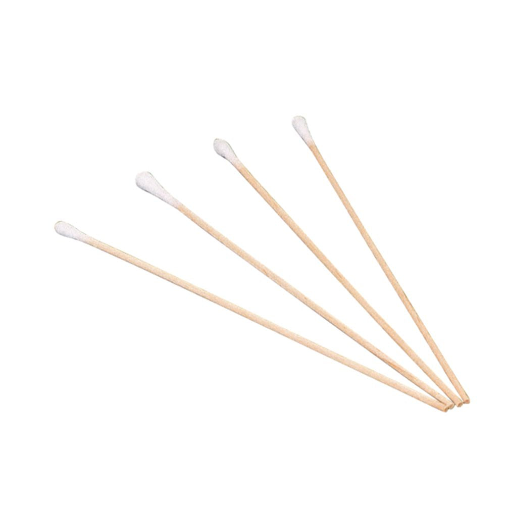 Unigloves Wattestäbchen mit kleinem Kopf und flexiblem Stiel.