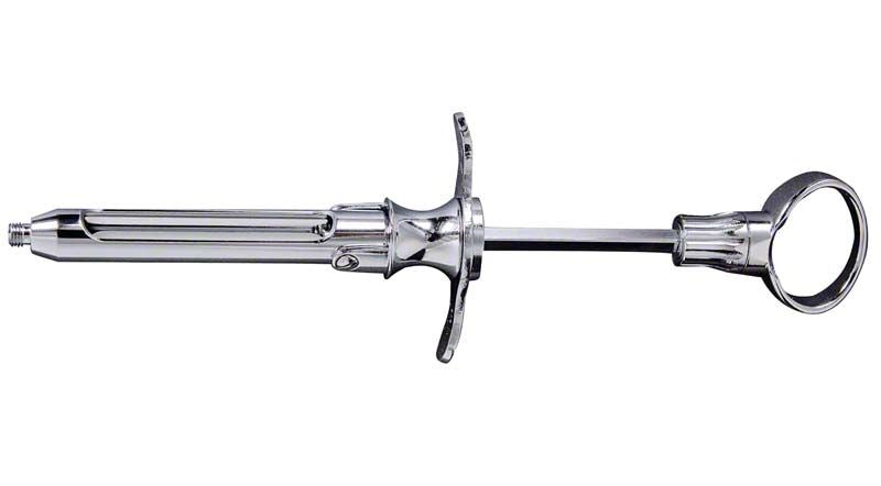 3M Pluraject 2 Aspirationsspritze für 1,8 ml Zylinderampullen.