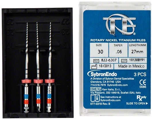Image of SybronEndo TF® Twisted Feilen 27mm 30/.06