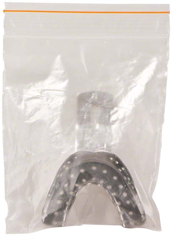 Abdrucklöffel EHRICKE gelocht bezahnter UK - Figur 0 in Plastikverpackung.