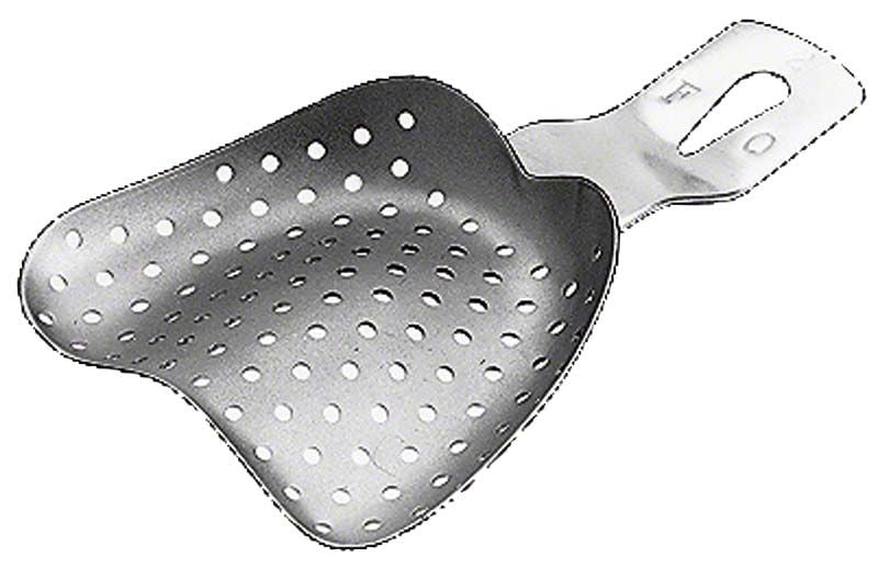 Abformlöffel EHRICKE gelocht für präzise dental Abdrücke.