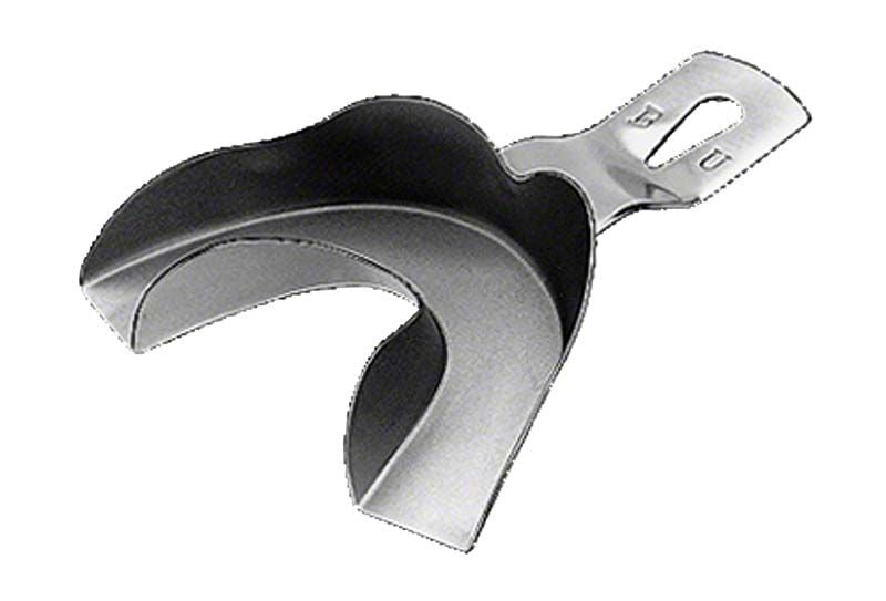 Abdrucklöffel EHRICKE ungelocht bezahnter UK in Edelstahl.