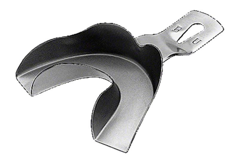 Abdrucklöffel EHRICKE ungelocht mit ergonomischem Griff für Zahnabdrücke.