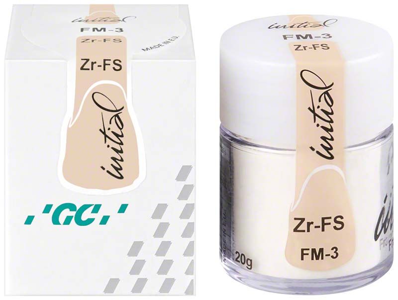 GC Initial Zr-FS Frame Modifier 20g FM-3 in Verpackung und Dose.