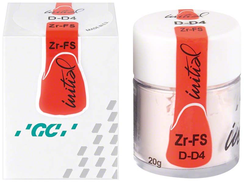 GC Initial Zr-FS Dentin 20g DD4 in original Verpackung.