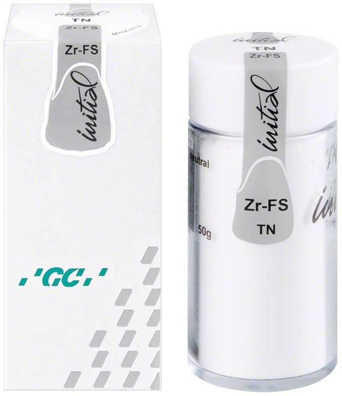 GC Initial Zr-FS Translucent 50g Keramiksystem-Verpackung und Behälter.