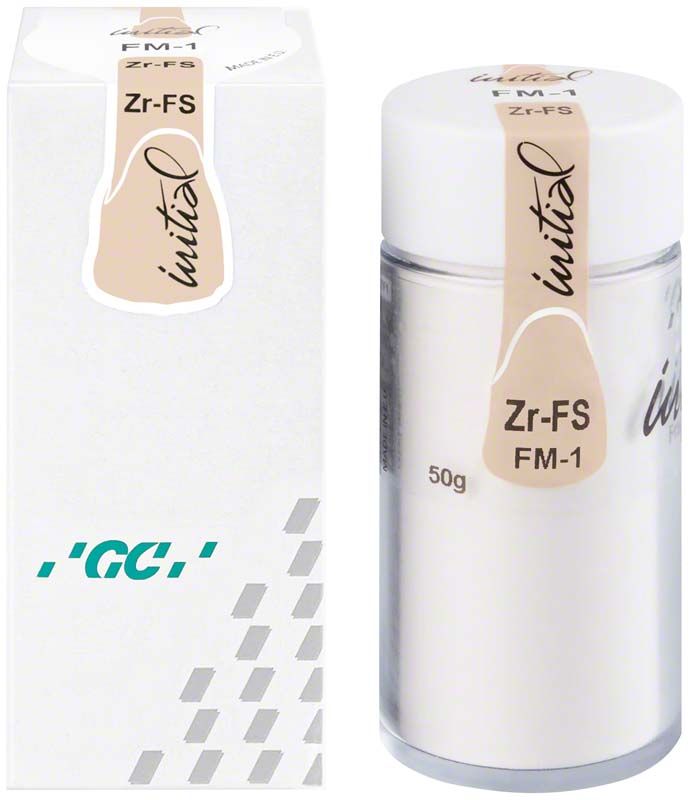 GC Initial Zr-FS Frame Modifier 50g FM-1 Verpackung und Behälter.