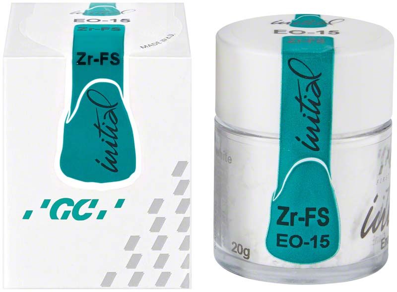 GC Initial Zr-FS Enamel Occlusal 20g Glas mit Verpackung, EO-15.