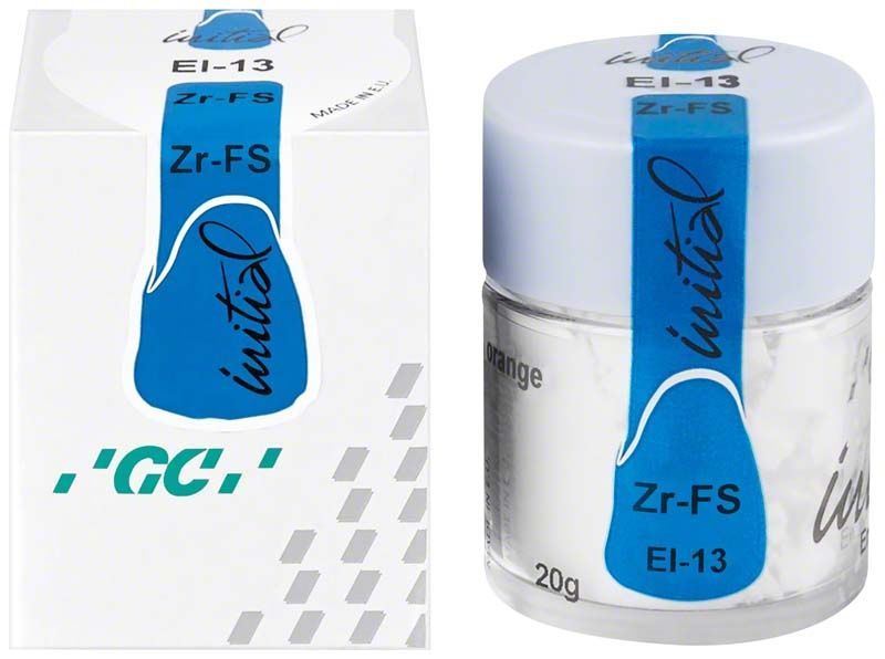 GC Initial Zr-FS Enamel Intensive 20g, Verpackung und Dose.