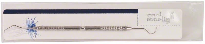 Doppelendige Zahnsonde Parodontologie Figur EXD5 in Verpackung.