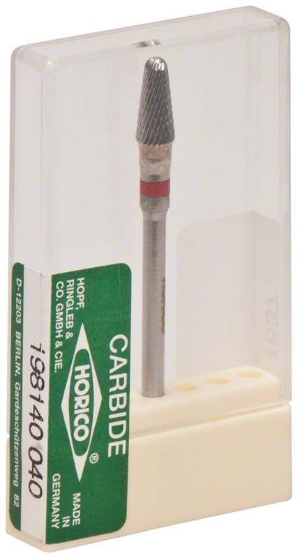 Hartmetallfräser 197 140 040 in transparenter Verpackung.