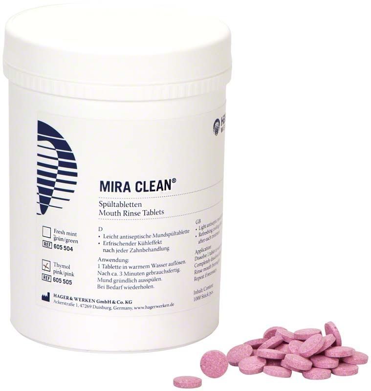 Image of Mira Clean Mundspültabletten Thymol